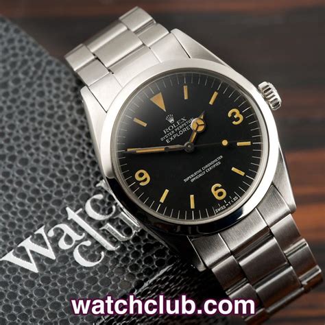 rolex explorer 1 1016 variations|fratello Rolex 1016 review.